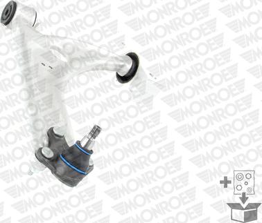 Monroe L29598 - Рычаг подвески колеса autospares.lv