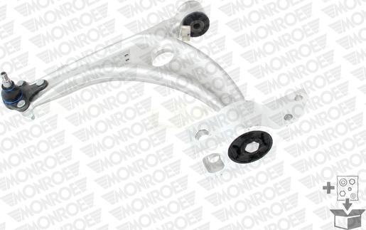 Monroe L29598 - Рычаг подвески колеса autospares.lv