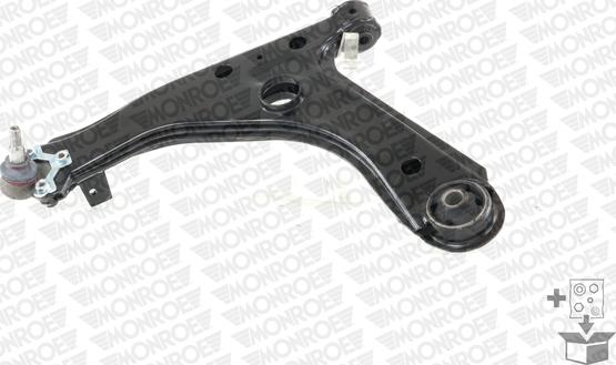 Monroe L29538 - Рычаг подвески колеса autospares.lv