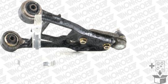 Monroe L25524 - Рычаг подвески колеса autospares.lv