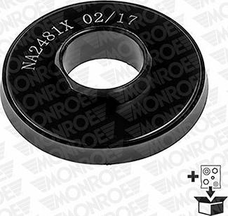 Monroe MK405 - Подшипник качения, опора стойки амортизатора autospares.lv