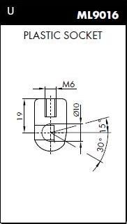 Monroe ML5909 - Газовая пружина, упор autospares.lv