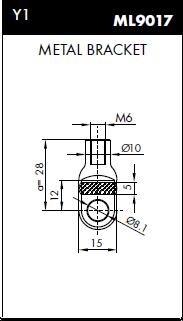 Monroe ML5632 - Газовая пружина, упор autospares.lv