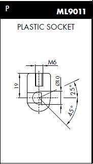 Monroe ML5817 - Газовая пружина, упор autospares.lv