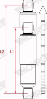 Monroe V2131 - Амортизатор autospares.lv