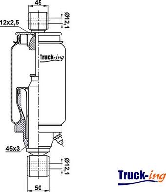 Montcada 0194910 - Гаситель, крепление кабины autospares.lv