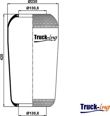 Montcada 0291050 - Кожух пневматической рессоры autospares.lv