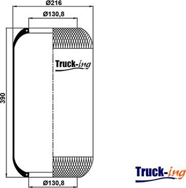 Montcada 0291225 - Кожух пневматической рессоры autospares.lv