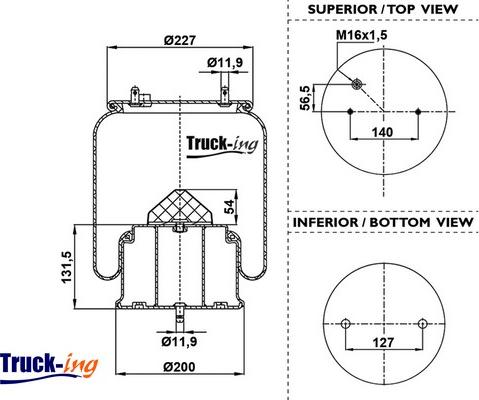 Montcada 0293595 - Кожух пневматической рессоры autospares.lv