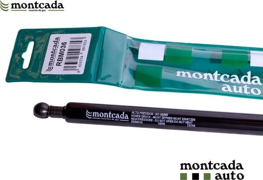 Montcada RBM036 - Газовая пружина, упор autospares.lv