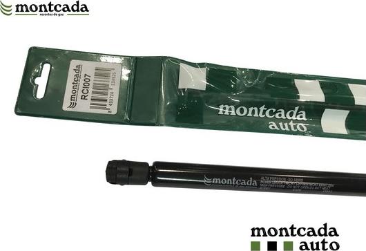 Montcada RCI007 - Газовая пружина, упор autospares.lv