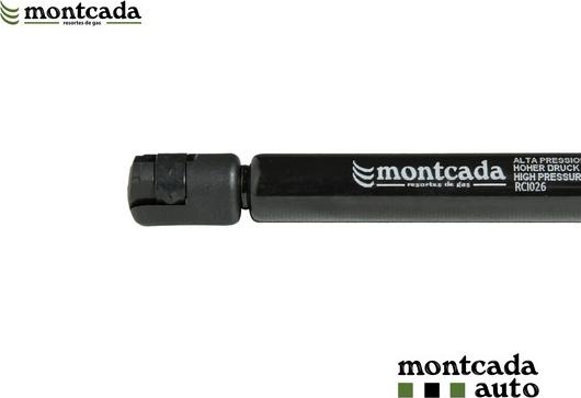 Montcada RCI026 - Газовая пружина, капот autospares.lv