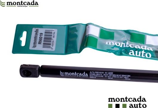 Montcada RNI019 - Газовая пружина, упор autospares.lv