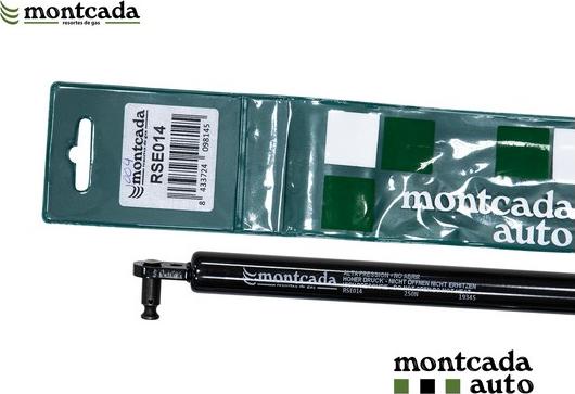 Montcada RSE014 - Газовая пружина, упор autospares.lv