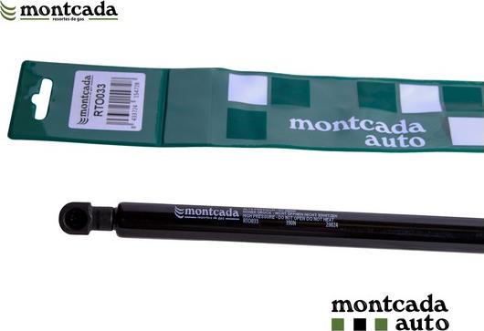 Montcada RTO033 - Газовая пружина, упор autospares.lv