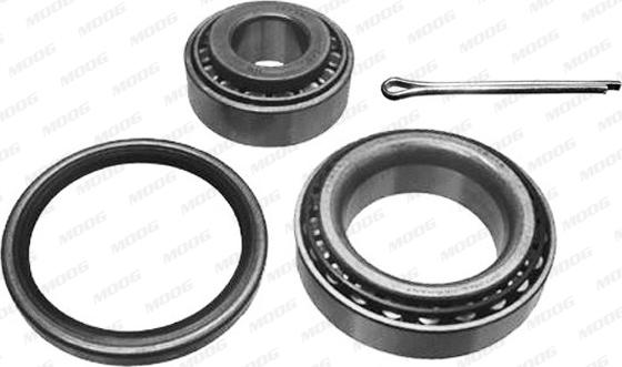 Spidan 0.026744 - Подшипник ступицы колеса, комплект autospares.lv