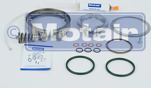 Motair Turbo 660123 - Турбина, компрессор autospares.lv