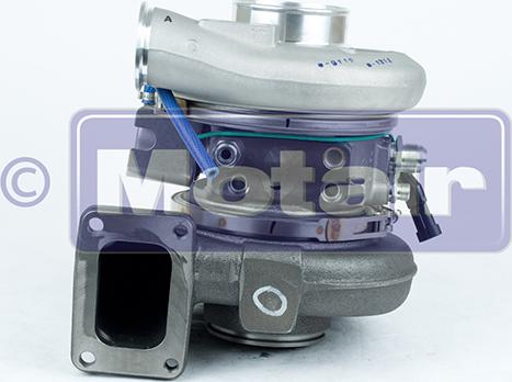 Motair Turbo 104673 - Турбина, компрессор autospares.lv