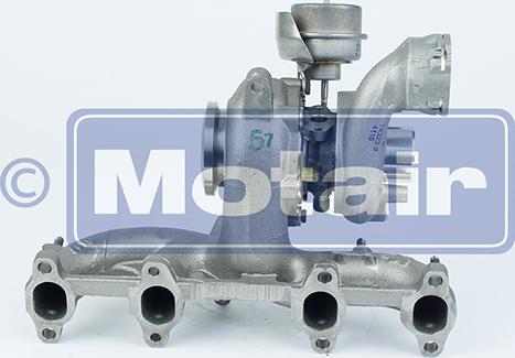 Motair Turbo 102165 - Турбина, компрессор autospares.lv