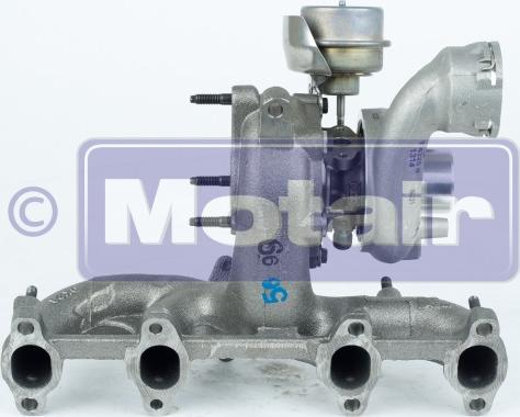 Motair Turbo 660933 - Турбина, компрессор autospares.lv