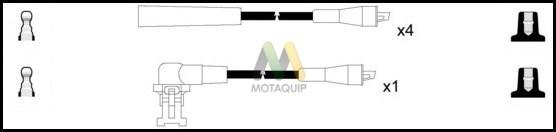 Motaquip LDRL1512 - Комплект проводов зажигания autospares.lv