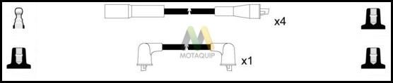 Motaquip LDRL1688 - Комплект проводов зажигания autospares.lv
