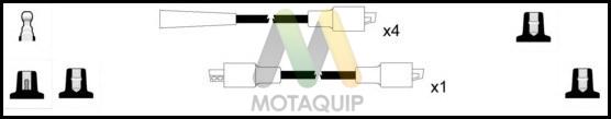 Motaquip LDRL1858 - Комплект проводов зажигания autospares.lv