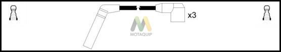 Motaquip LDRL819 - Комплект проводов зажигания autospares.lv
