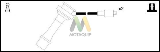 Motaquip LDRL874 - Комплект проводов зажигания autospares.lv