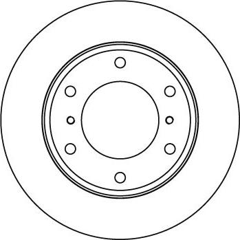 Motaquip LVBD1047Z - Тормозной диск autospares.lv