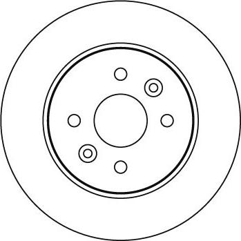 Motaquip LVBD1025Z - Тормозной диск autospares.lv