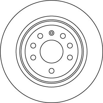 Comline ADC1136V - Тормозной диск autospares.lv