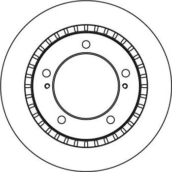 Motaquip LVBD1153Z - Тормозной диск autospares.lv