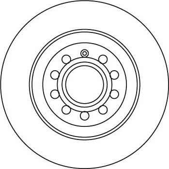 Motaquip LVBD1166Z - Тормозной диск autospares.lv