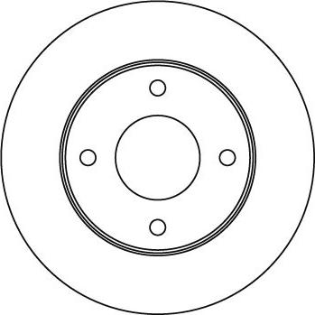 Motaquip LVBD1134Z - Тормозной диск autospares.lv