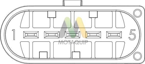 Motaquip VMA101 - Датчик потока, массы воздуха autospares.lv