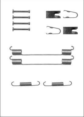 Motaquip LVMK1127 - Комплектующие, барабанный тормозной механизм autospares.lv