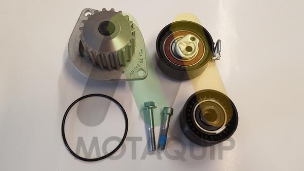 Motaquip LVTTP123 - Водяной насос + комплект зубчатого ремня ГРМ autospares.lv