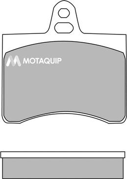 Motaquip LVXL994 - Тормозные колодки, дисковые, комплект autospares.lv