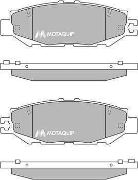 Motaquip LVXL444 - Тормозные колодки, дисковые, комплект autospares.lv