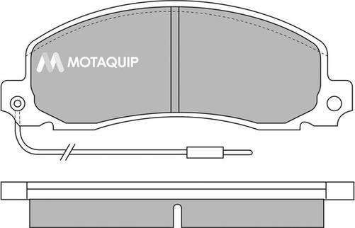 Motaquip LVXL442 - Тормозные колодки, дисковые, комплект autospares.lv