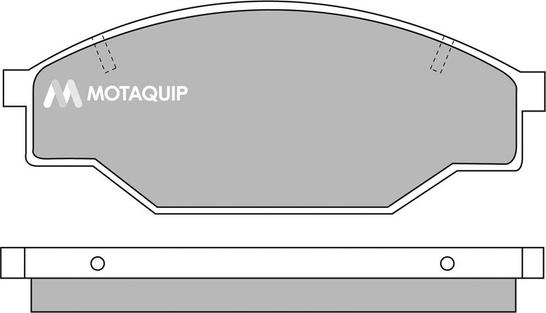 Motaquip LVXL457 - Тормозные колодки, дисковые, комплект autospares.lv