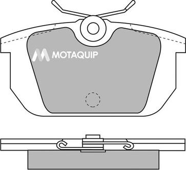 Motaquip LVXL464 - Тормозные колодки, дисковые, комплект autospares.lv