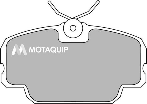 Motaquip LVXL400 - Тормозные колодки, дисковые, комплект autospares.lv