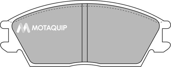 Motaquip LVXL430 - Тормозные колодки, дисковые, комплект autospares.lv