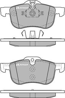 Motaquip LVXL562 - Тормозные колодки, дисковые, комплект autospares.lv