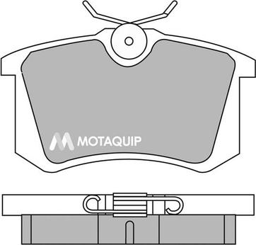 Motaquip LVXL504 - Тормозные колодки, дисковые, комплект autospares.lv