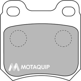 Motaquip LVXL502 - Тормозные колодки, дисковые, комплект autospares.lv