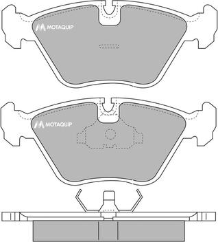 Jurid 5713555B - Тормозные колодки, дисковые, комплект autospares.lv