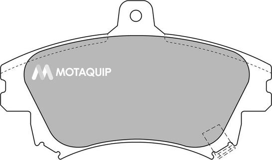 Motaquip LVXL529 - Тормозные колодки, дисковые, комплект autospares.lv